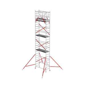 Altrex RS TOWER 54 - Aluminium Klappgerüst schmal - 0.75 x 1.85 m Holz Plattform