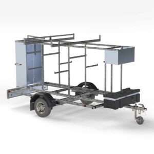 ASC Group Gerüstanhänger 305 Modell abschließbar 1350kg günstig kaufen