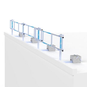 ASC Group SGS Slim - Dachrandsicherung für Flachdach  Komplettset 9m günstig kaufen