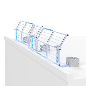 ASC Group SGS Slim PLUS - Dachrandsicherung für Flachdach Komplettset 6m günstig kaufen