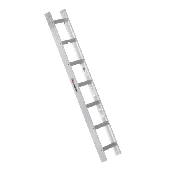 Euroline Alu-Dachauflegeleiter Alu natur Nr. 321 7 Sprossen günstig kaufen