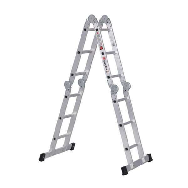 Euroline Alu-Klappleiter Nr. 304 Kofferraumleiter 4x3 günstig kaufen