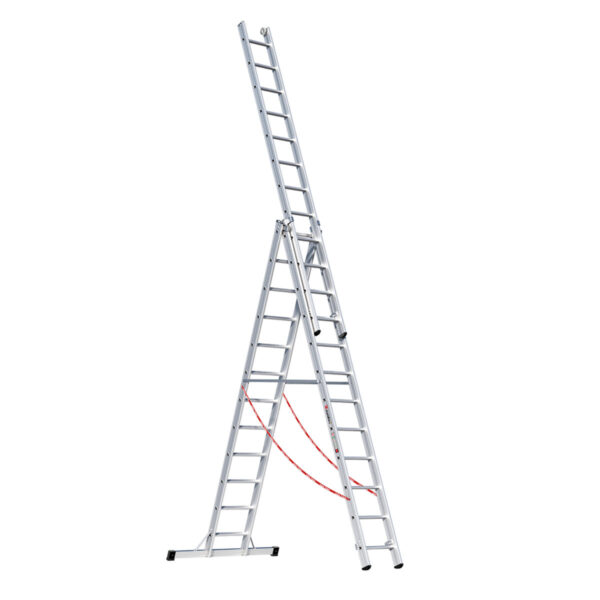 Euroline Alu-Mehrzweckleiter 3-teilig Nr. 307 Vielzweckleiter 3x12 günstig kaufen