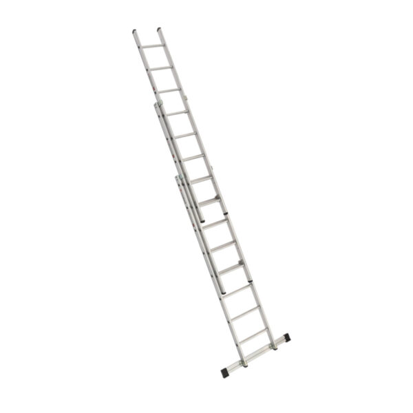 Euroline Alu-Schiebeleiter 3-teilig Nr. 3038808 3x8 günstig kaufen