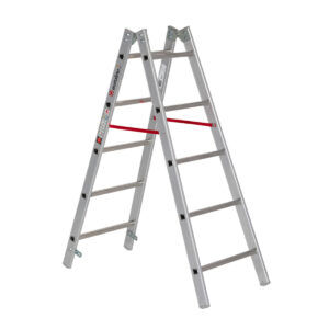 Euroline Alu-Sprossenstehleiter Nr. 205 2x5 günstig kaufen