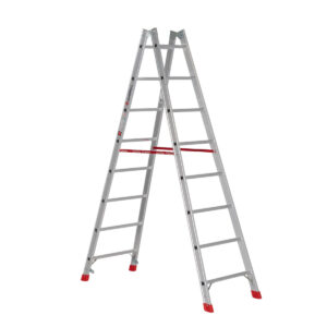 Euroline Alu-Sprossenstehleiter Nr. 305 2x8 günstig kaufen