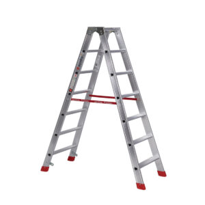 Euroline Alu-Stufenstehleiter Nr. 30577 2x7 günstig kaufen