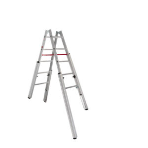 Euroline Alu-Treppenstehleiter Nr. 30576 2x5 günstig kaufen