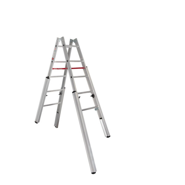 Euroline Alu-Treppenstehleiter Nr. 30576 2x5 günstig kaufen