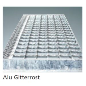 Euroline Aufpreis pro Stufe für Stufenausführung in Alu-Gitterrost Stufenbreite 800 mm günstig kaufen