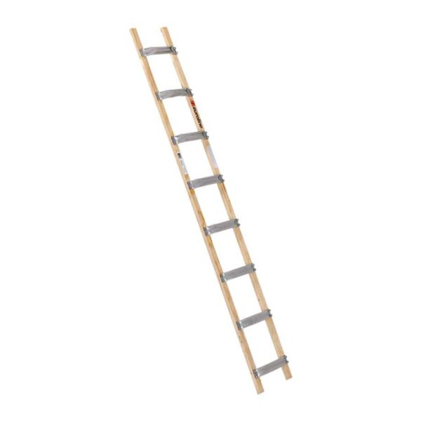 Euroline Holz/Alu-Dachdeckerauflegeleiter Nr. 11102 1x8 günstig kaufen