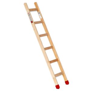 Euroline Holz-Sprossenanlegeleiter Nr. 10101 1x6 günstig kaufen