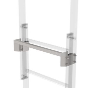 Günzburger Steigtechnik Ausstiegstritt Edelstahl Spaltmaß 100mm günstig kaufen