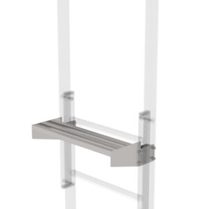 Günzburger Steigtechnik Ausstiegstritt Edelstahl Spaltmaß 200mm günstig kaufen