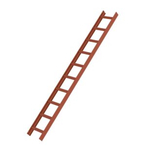 Günzburger Steigtechnik Dachleiter Rotbraun 10 Sprossen günstig kaufen