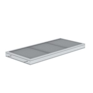 Günzburger Steigtechnik Plattform Aluminium-Gitterrost eloxiert Plattformlänge 1860 mm günstig kaufen