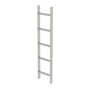 Günzburger Steigtechnik Schachtleiter Edelstahl V4A 300mm Lichte Weite 5 Sprossen günstig kaufen