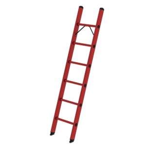 Günzburger Steigtechnik Sprossen-Anlegeleiter GFK ohne Traverse 6 Sprossen günstig kaufen