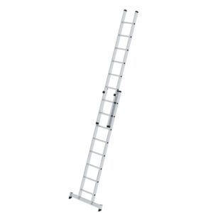 Günzburger Steigtechnik Sprossen-Schiebeleiter 2-teilig mit nivello®-Traverse 2x8 Sprossen günstig kaufen