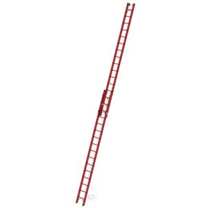 Günzburger Steigtechnik Sprossen-Seilzugleiter 2-teilig GFK ohne Traverse 2x16 Sprossen günstig kaufen
