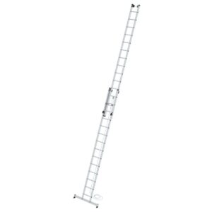 Günzburger Steigtechnik Sprossen-Seilzugleiter 2-teilig mit nivello®-Traverse 2x14 Sprossen günstig kaufen