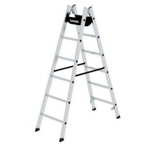 Günzburger Steigtechnik Sprossen-Stehleiter 2x6 Sprossen günstig kaufen