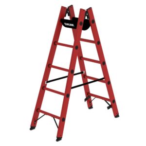 Günzburger Steigtechnik Sprossen-Stehleiter GFK 2x5 Sprossen günstig kaufen