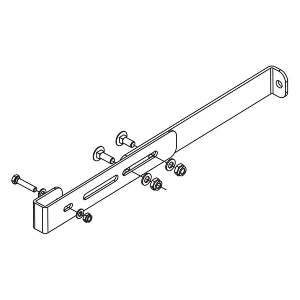 Hailo Professional Wandhalter bis 410 mm für Holm 60x20 1.4301 günstig kaufen