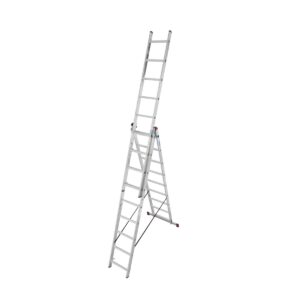 Krause CORDA Alu VielzweckLeiter Treppengängig 3x9 Sprossen günstig kaufen