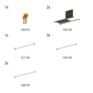 Layher NACHRÜST-SET 3207 AUF P2 günstig kaufen